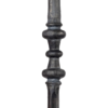 Smeedijzeren spijl S-13 detail