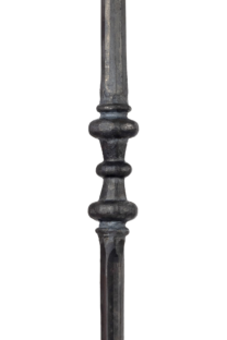 Smeedijzeren spijl S-13 detail