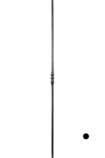 Smeedijzeren spijl S-20